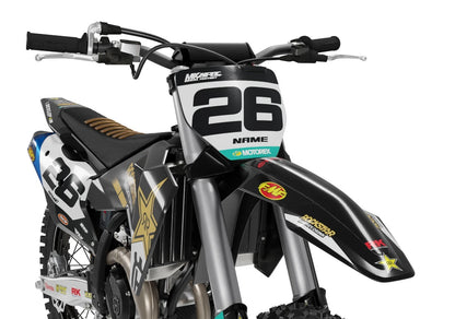 MX Graphic Kit for Husqvarna TC 85 (2025-2026) - Control Black Style Stickers