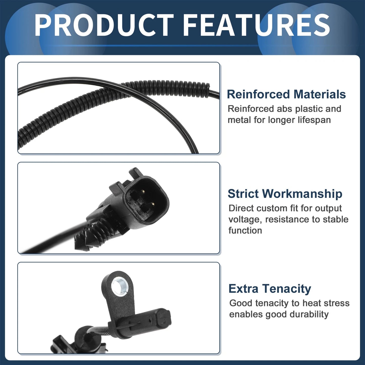ABS Wheel Speed Sensor for Chrysler 300 Rear Right