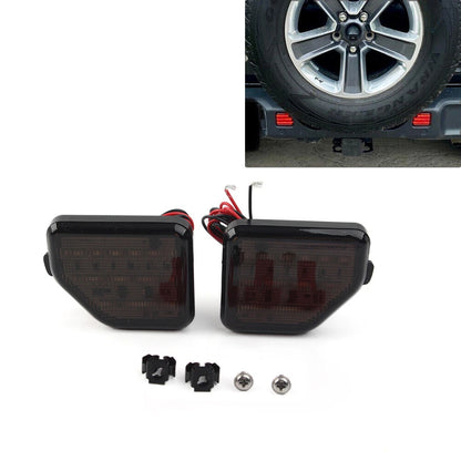 Rear Bumper Reflector Lights for Jeep Wrangler JL Sahara Rubicon (2018+) Pair