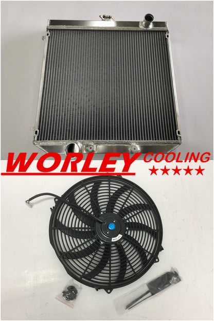3 Core Aluminum Radiator for Ford XY XW 302 GS GT 351 Cleveland (1970-1972)