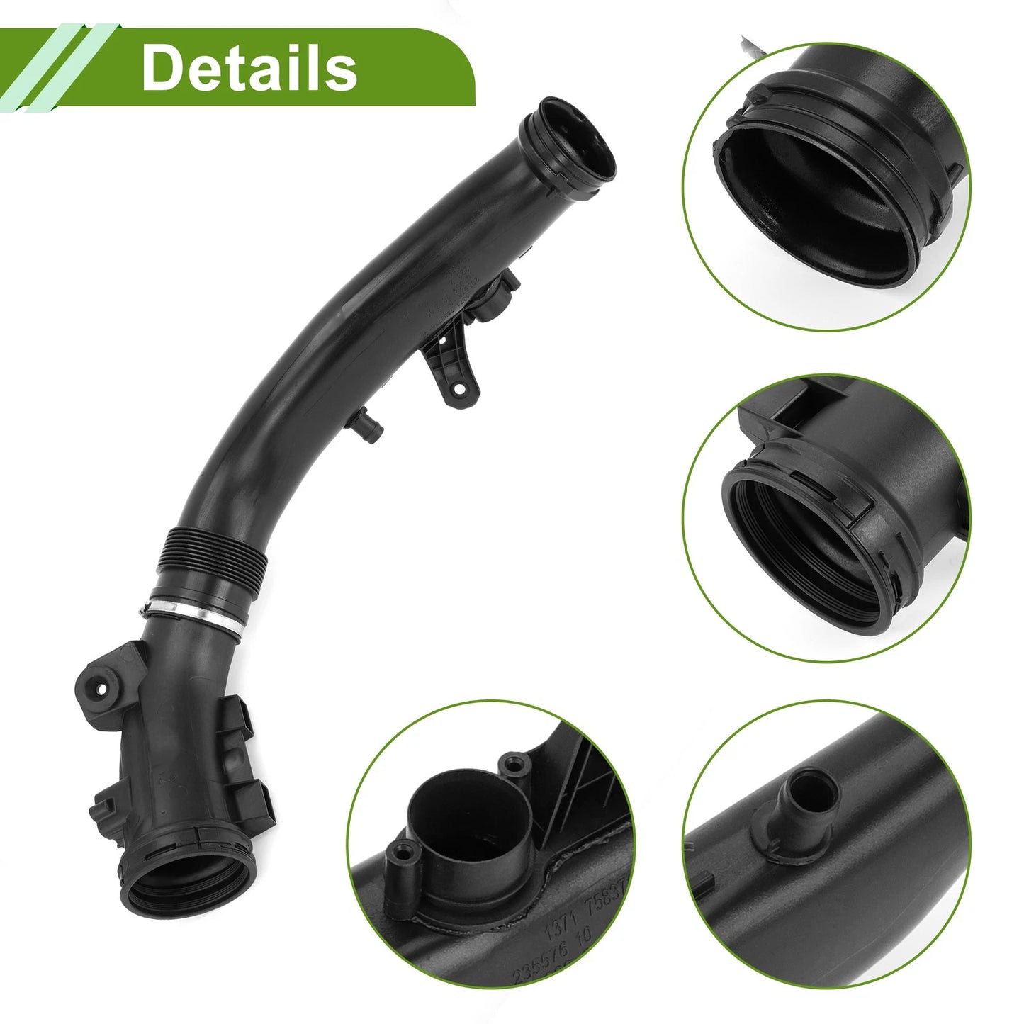 Car Air Intake Hose Tube for BMW X3 X4 X5 X6 (2011-2013) - 1 x Piece