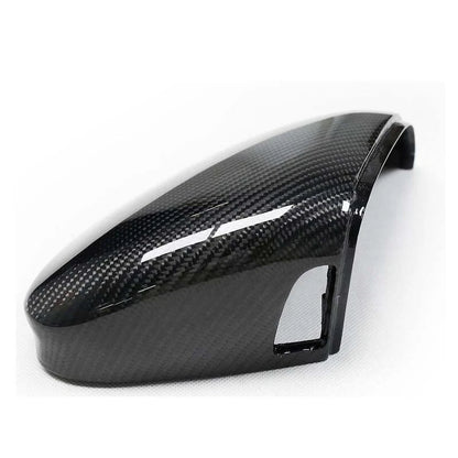 Carbon Fiber Replace Side Mirror Cap For VW Golf 8 MK8 VIII 2020+ w/ Lane Assist