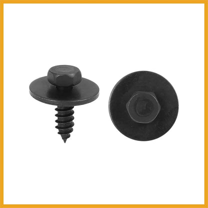 10 Pcs Wheel Arch Trim Hex Head Screws for BMW X5 X6 E46 E60 E90