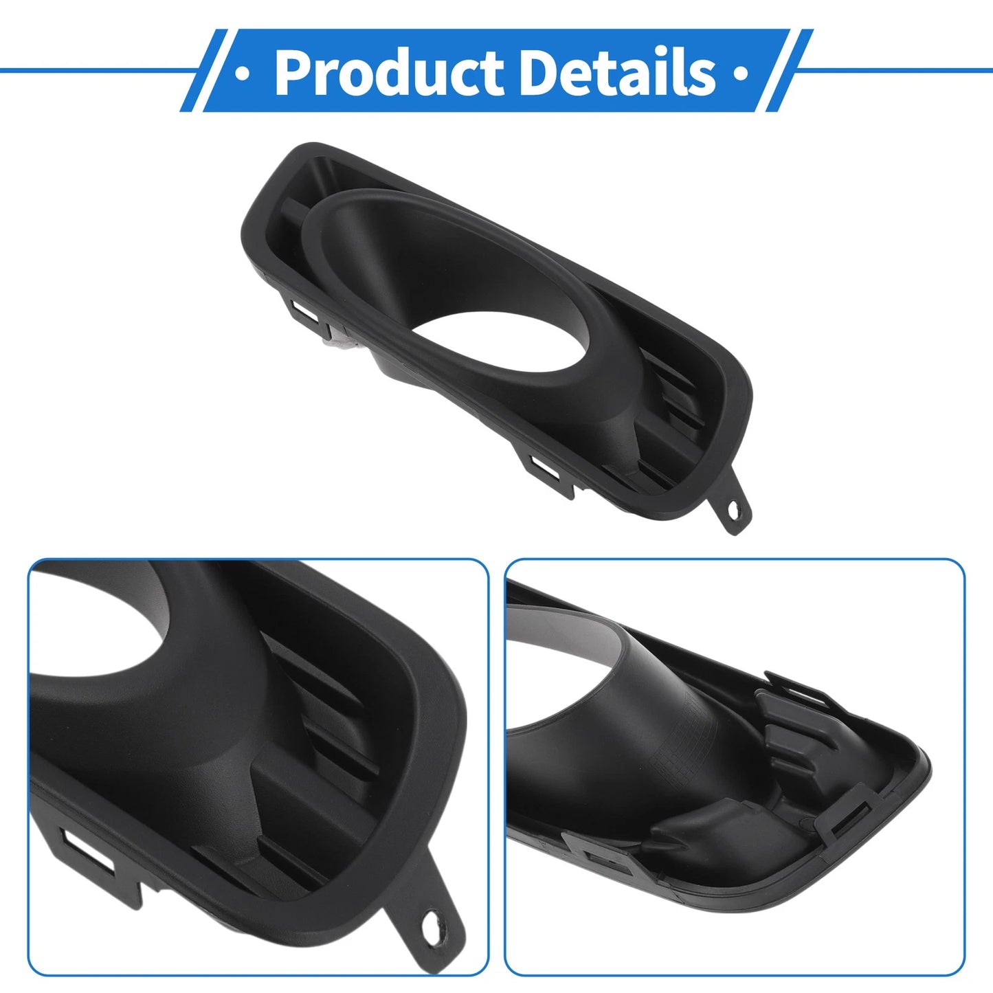 Front Left Fog Light Grill for Honda Fit (2012-2014)