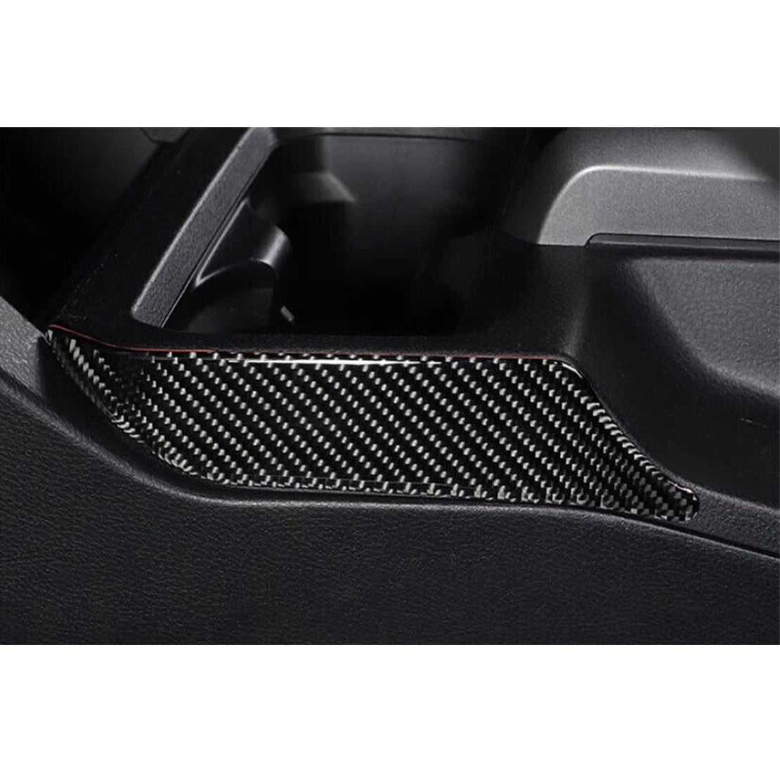 Carbon Fiber Gear Shift Cover Strips for Toyota Tacoma (2016-2022)