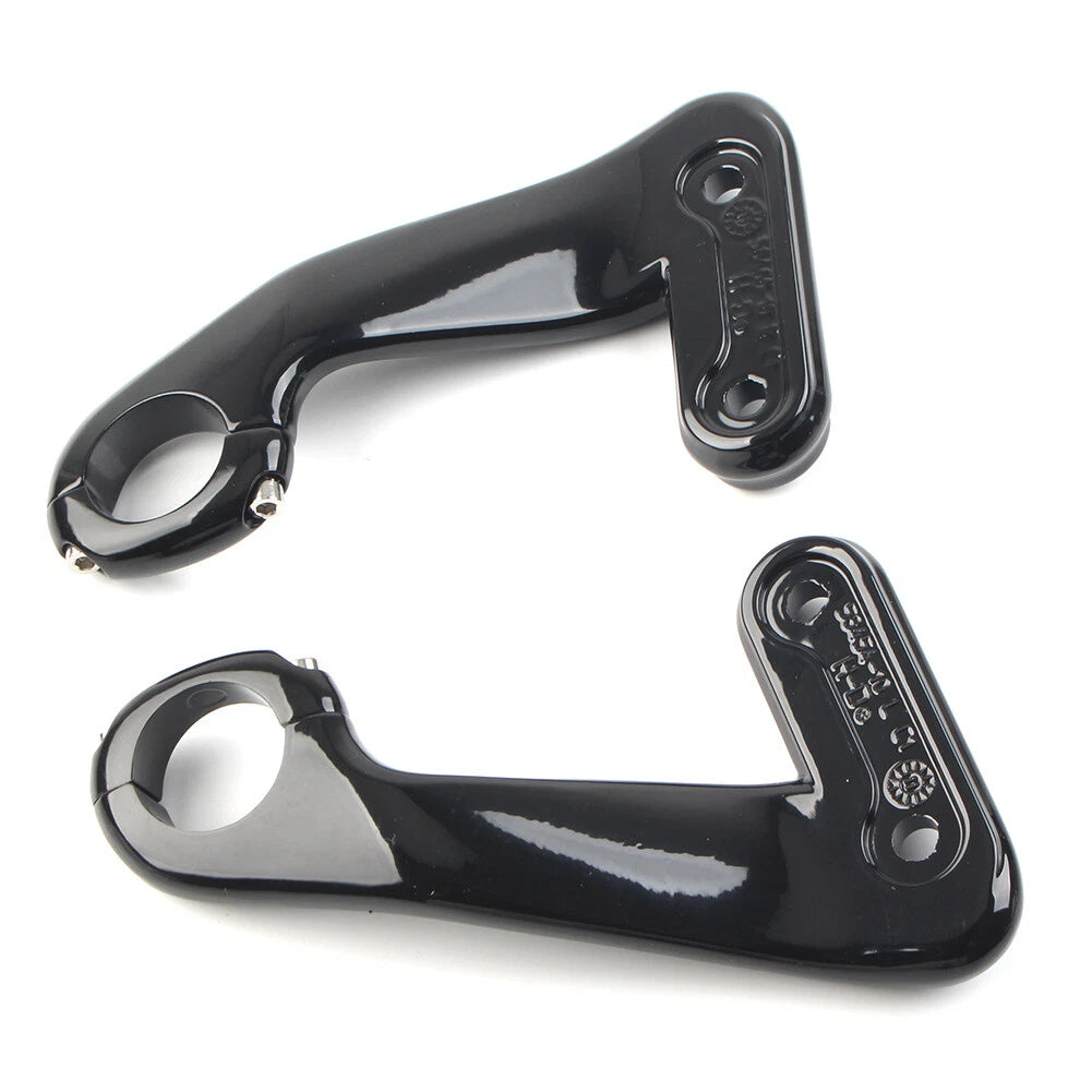 Front Fairing Support Brackets for Harley Road Glide (2010-2013) Black