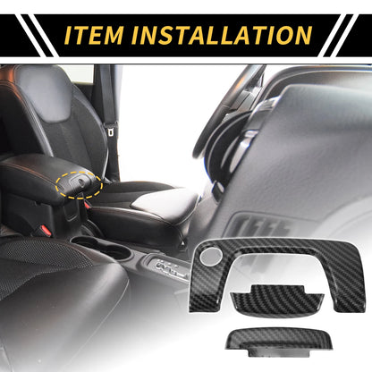 Center Console Armrest Switch Button Cover for Jeep Wrangler JL JLU (2018-2024)