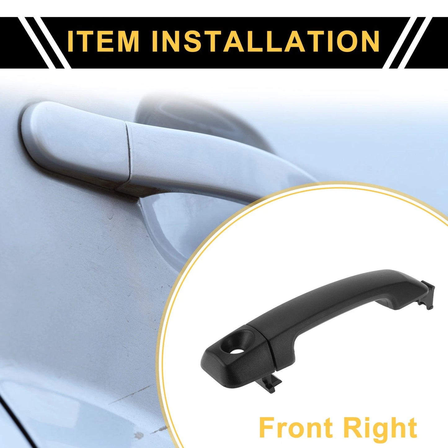 Front Right Exterior Door Handle for Toyota Tundra (2007–2020)
