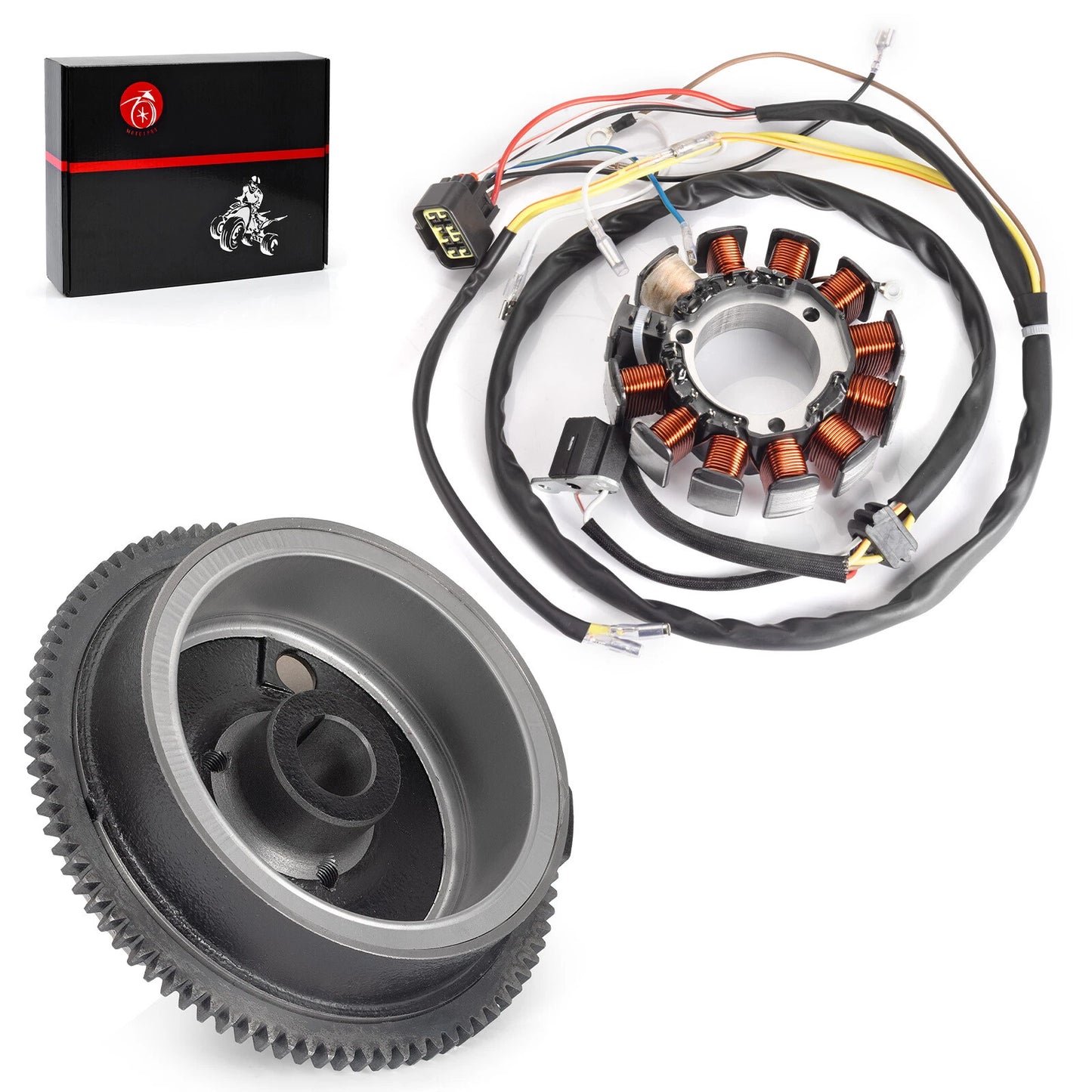Stator and Flywheel for Polaris Scrambler 500 2x4/4x4 2002-2004