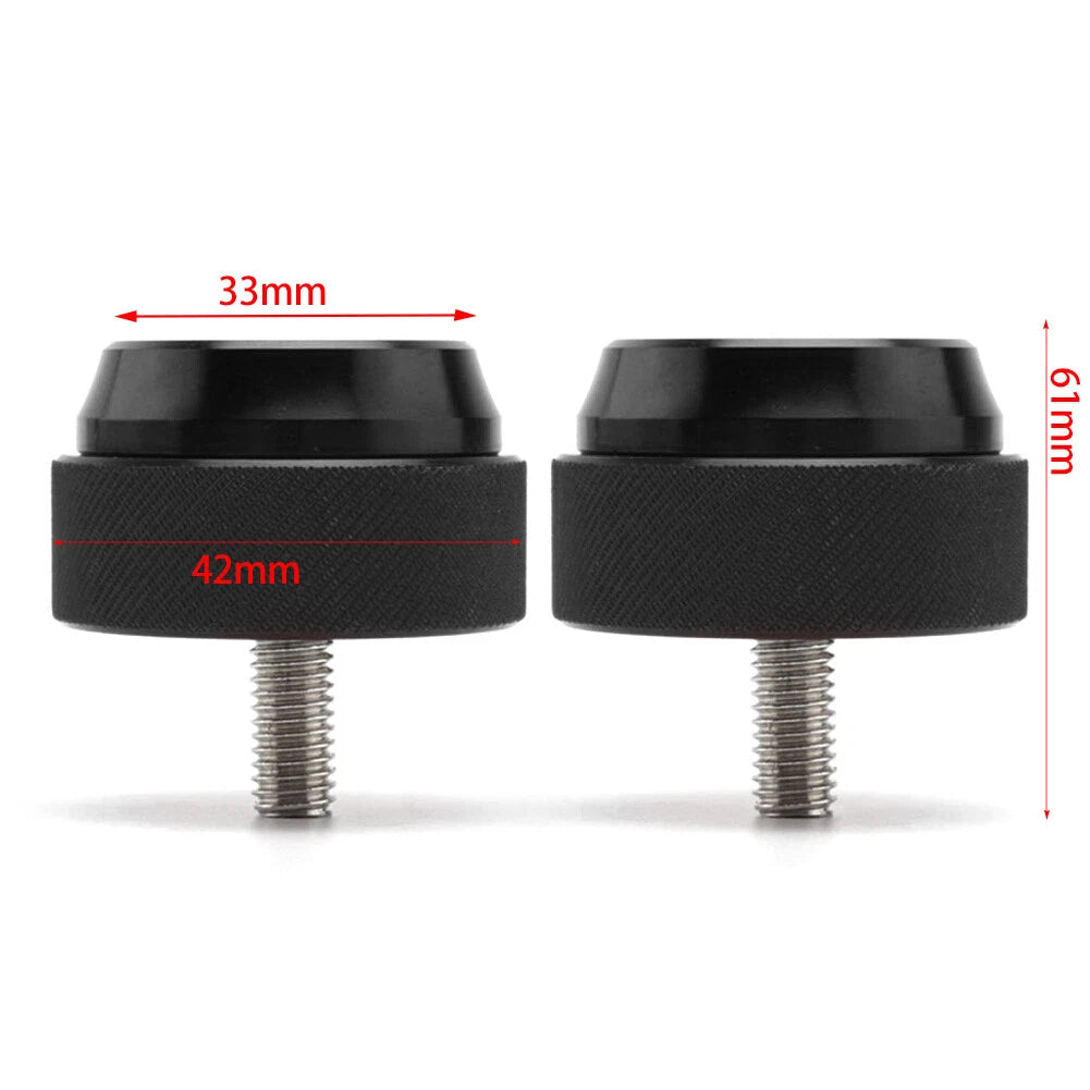 Universal 7/8" 22mm Cruise Control Throttle Clamp for Motorcycle - Black