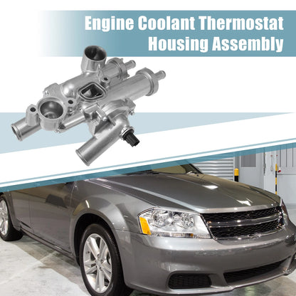 Aluminum Thermostat Housing Assembly for Chrysler Dodge Jeep (2005-2010)