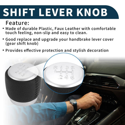 6 Speed Manual Gear Shifter Knob for Toyota Auris (2008-2018)