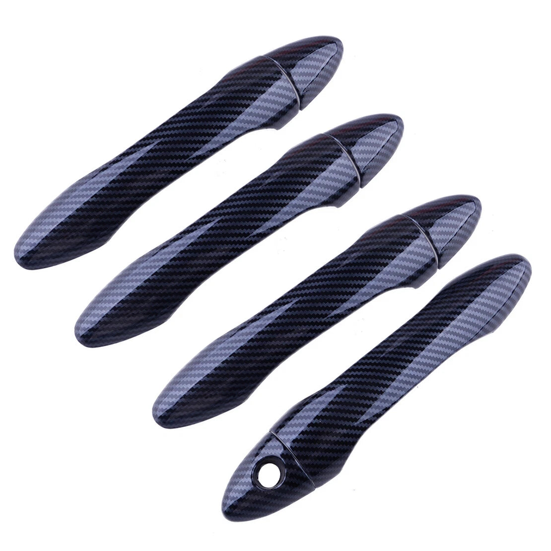 Carbon Fiber Smart Outside Door Handle Cover Trim for Kia Forte K3 (13-15)