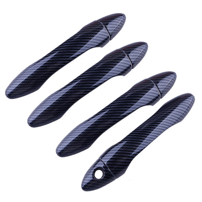 Carbon Fiber Smart Outside Door Handle Cover Trim for Kia Forte K3 (13-15)
