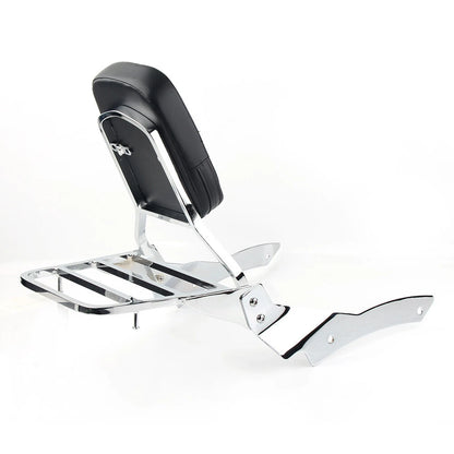 Backrest Sissy Bar & Luggage Rack for Yamaha V-Star 650 400 (1996-2011)
