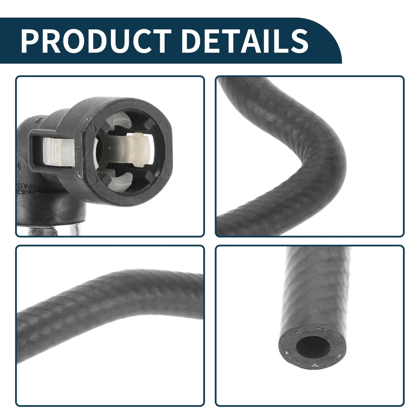 Upper Radiator Hose for Volvo XC90 (2003-2006) Rubber 1 Pc