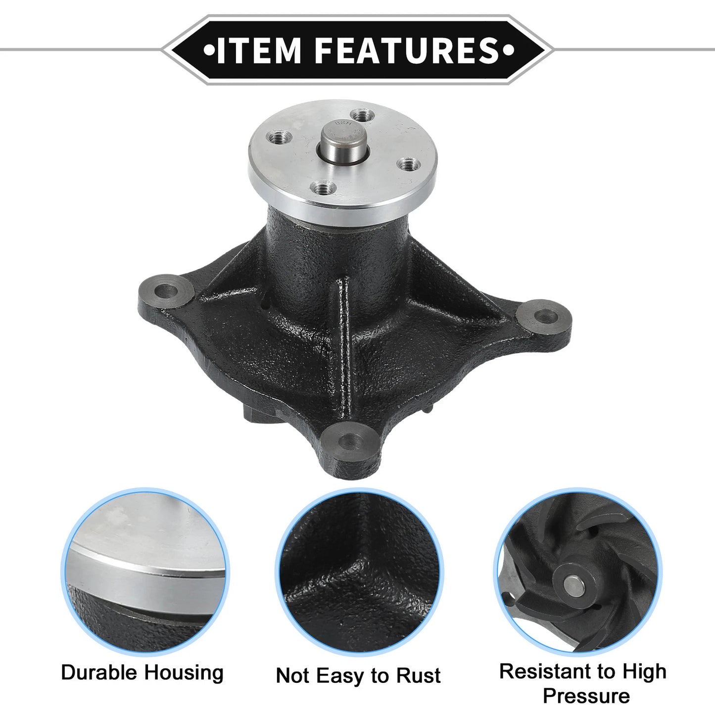 Water Pump for Mitsubishi 4D31 4D30 4D32 (No.ME015045/ME015030) 79-79