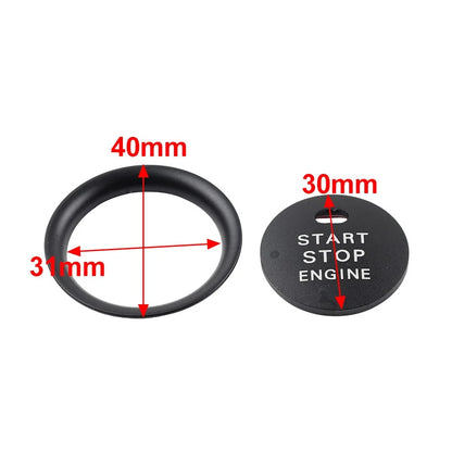 Red Engine Start Push Button Cover Ring Trim for Mazda 3 6 CX-5 (2003-2023)