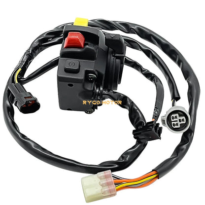 Handlebar Start Stop Switch Headlight for Suzuki Quadsport Z400 (2003–2004)