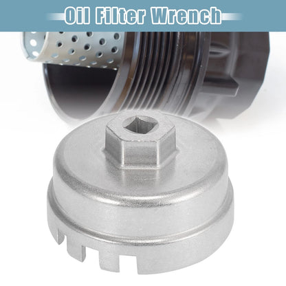 14 Flute Oil Filter Wrench 64.5mm Cap for Toyota