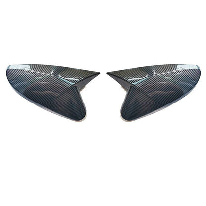 2 x Carbon Fiber Rear View Mirror Covers for Hyundai Veloster (2012-2017)