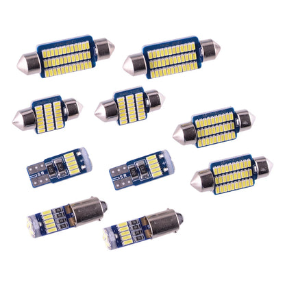 10 x White LED Interior Light Bulbs for Toyota Tacoma (1995-2004)