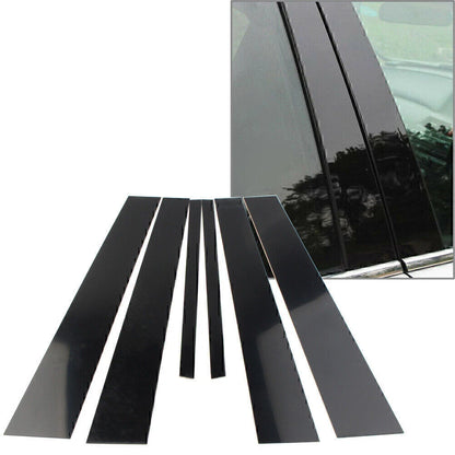 Glossy Black Car Door Trim Covers for Honda Accord (2013-2017)
