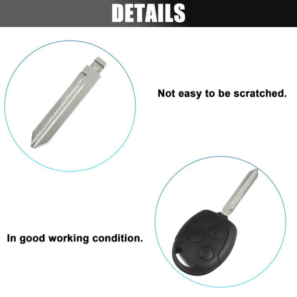 5 x Metal Car Flip Remote Key Blank Blade for Ford & Mercury