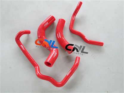 RED Silicone Radiator Heater Hose for HILUX KZN165R 3.0 Turbo Diesel (1999-2005)