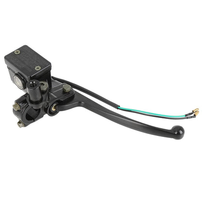 Front Black Metal Motorcycle Brake Master Cylinder Pump Lever for Yamaha ZY125