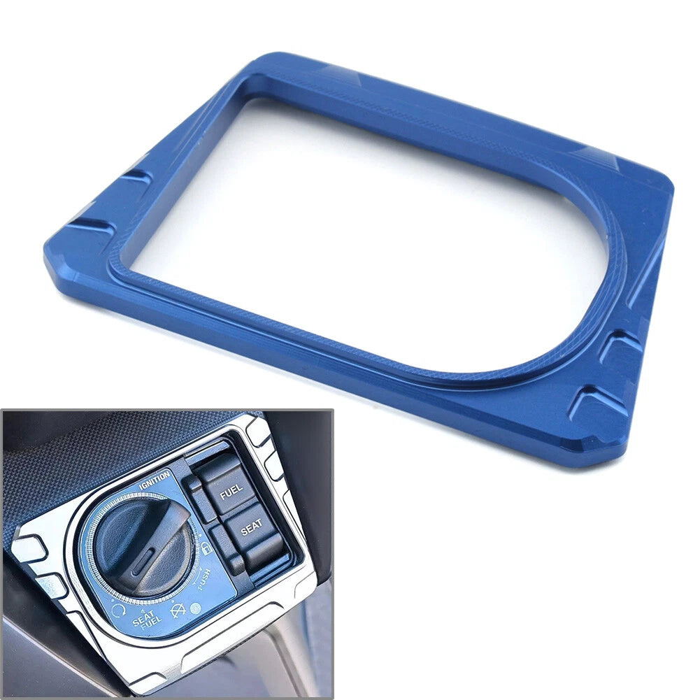 Blue Ignition Electric Door Lock Switch Cover for Honda Forza 300 350