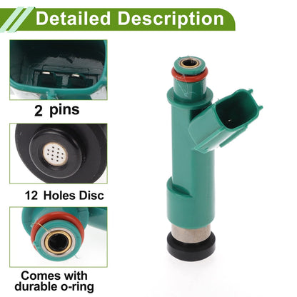 Fuel Injector for Toyota Highlander Base 2.4 (2004-2007) - 1 x Injector