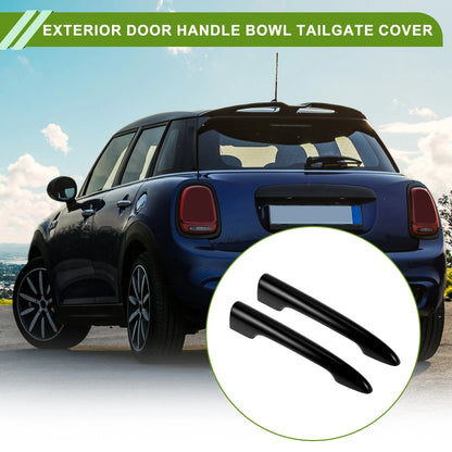 Rear Trunk Tailgate Handle Cover for BMW Mini Cooper F54 Clubman Black (2014-)