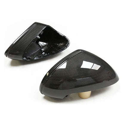 Real Carbon Fiber Mirror Cover Trim Fit For Porsche 991 911 981 Boxster Cayman