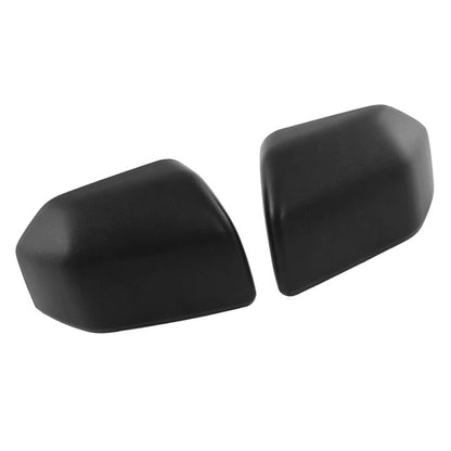 Matte Black Driver & Passenger Side Mirror Cover Caps for Ford F-150 (2015-2020)