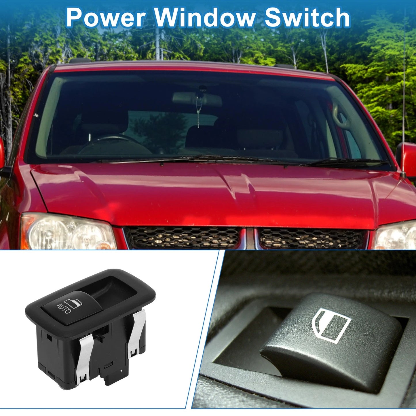 Rear Passenger Side Power Window Switch for Dodge
