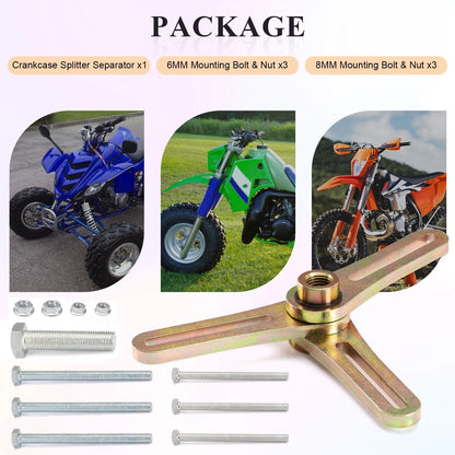 Adjustable Crank Case Splitter & Puller Tool for Dirt Bike/ATV Steel