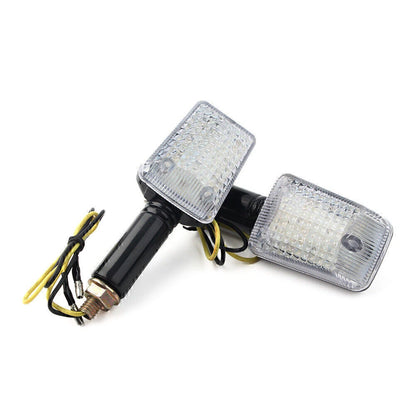 8mm Amber Bulb Turn Signal Indicator Light for Universal Motorcycle 12V