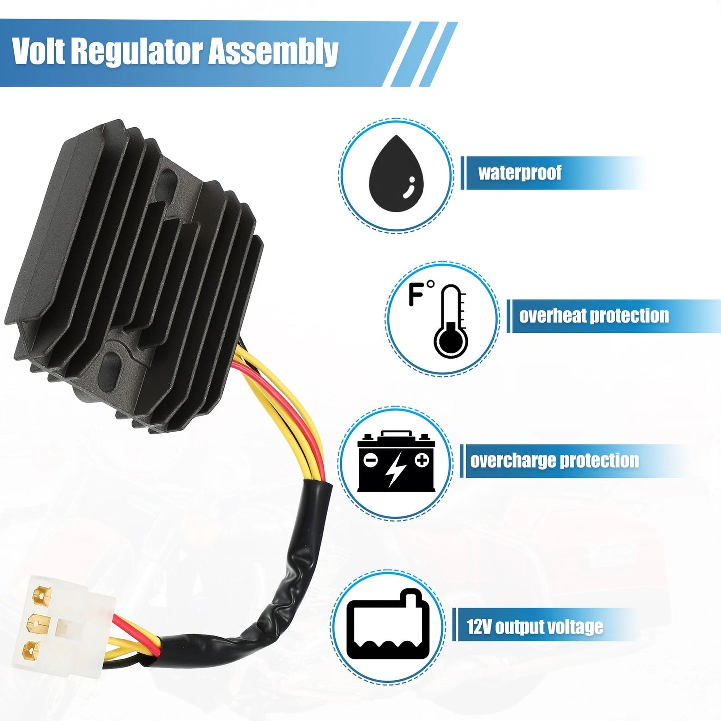 Voltage Regulator Rectifier for Suzuki GSXR1000 (2001-2004)
