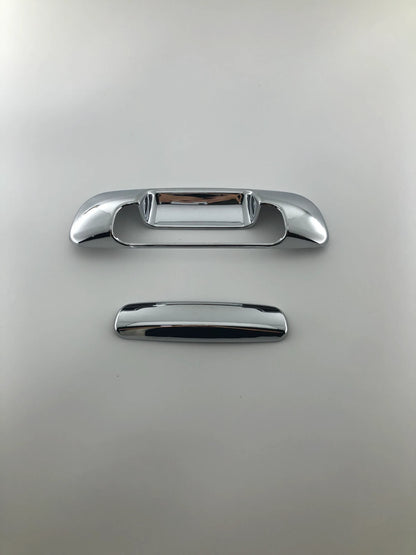 Chrome Door Handle & Tailgate Bowl Cover Trim for 2002-2007 Jeep Liberty