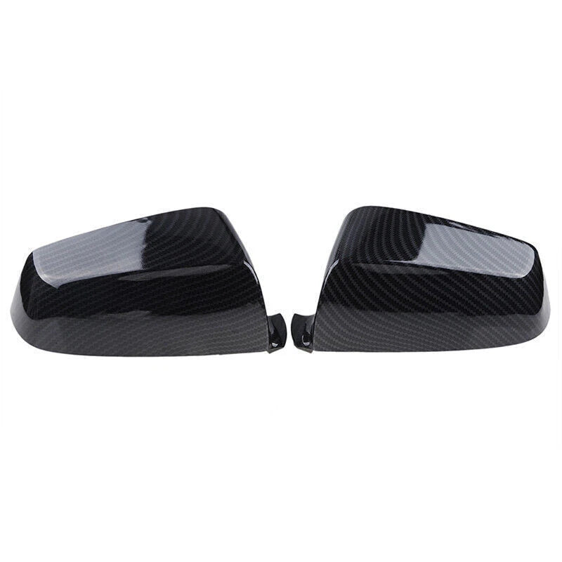 2 x Carbon Fiber Mirror Covers for BMW E60 E61 E63 E64 (2008-2012)