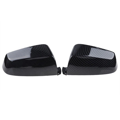 2 x Carbon Fiber Mirror Covers for BMW E60 E61 E63 E64 (2008-2012)
