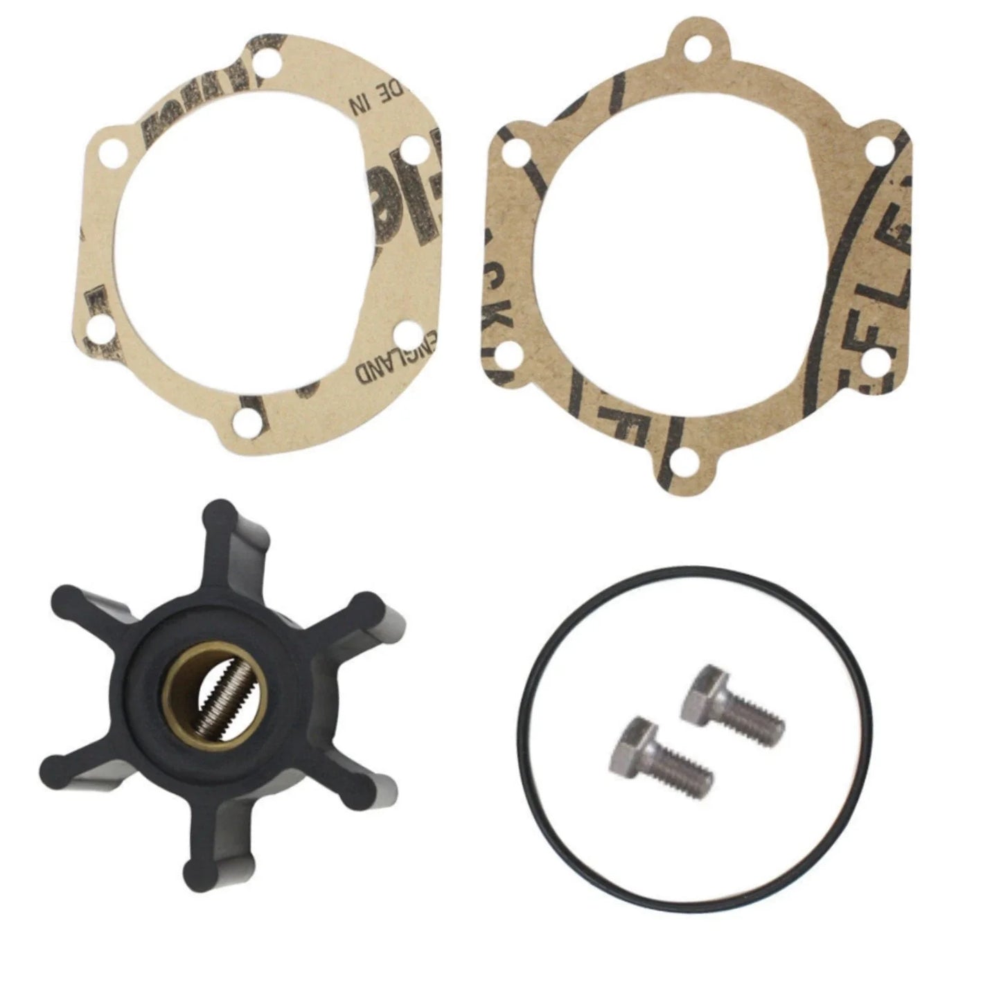 Impeller Kit for Westerbeke Flange Mount Marine Engine Water Pump