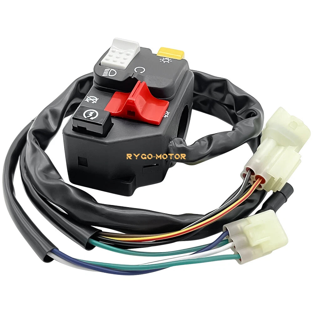 Handbar Switch 2x4 Start Starter Kill Headlight for Honda TRX250EX (2006–2007)
