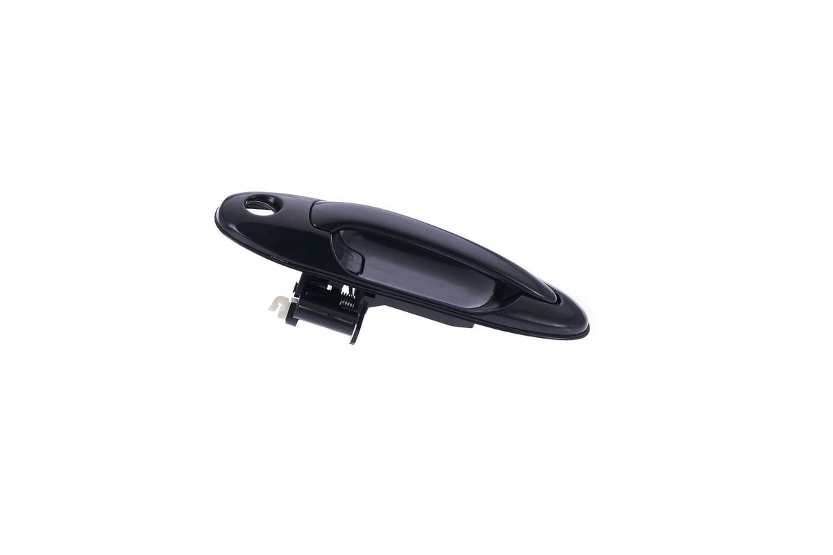 2 x Front Left & Right Outer Door Handles Black for Toyota Landcruiser (1998-2007)