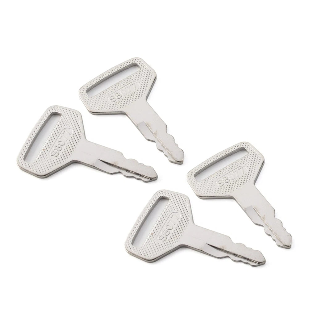 4 x Ignition Keys for Kubota Tractor RTV1100 L & M Series (2004-2023)
