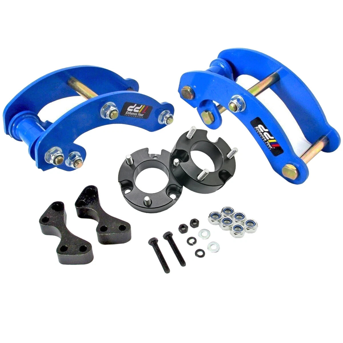 2 x Front Spacers Rear Shackles Lift 2" for Isuzu Rodeo D-Max (2012-2020)