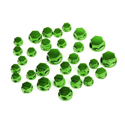 30 x Protective Caps for Hex Bolts for Kawasaki