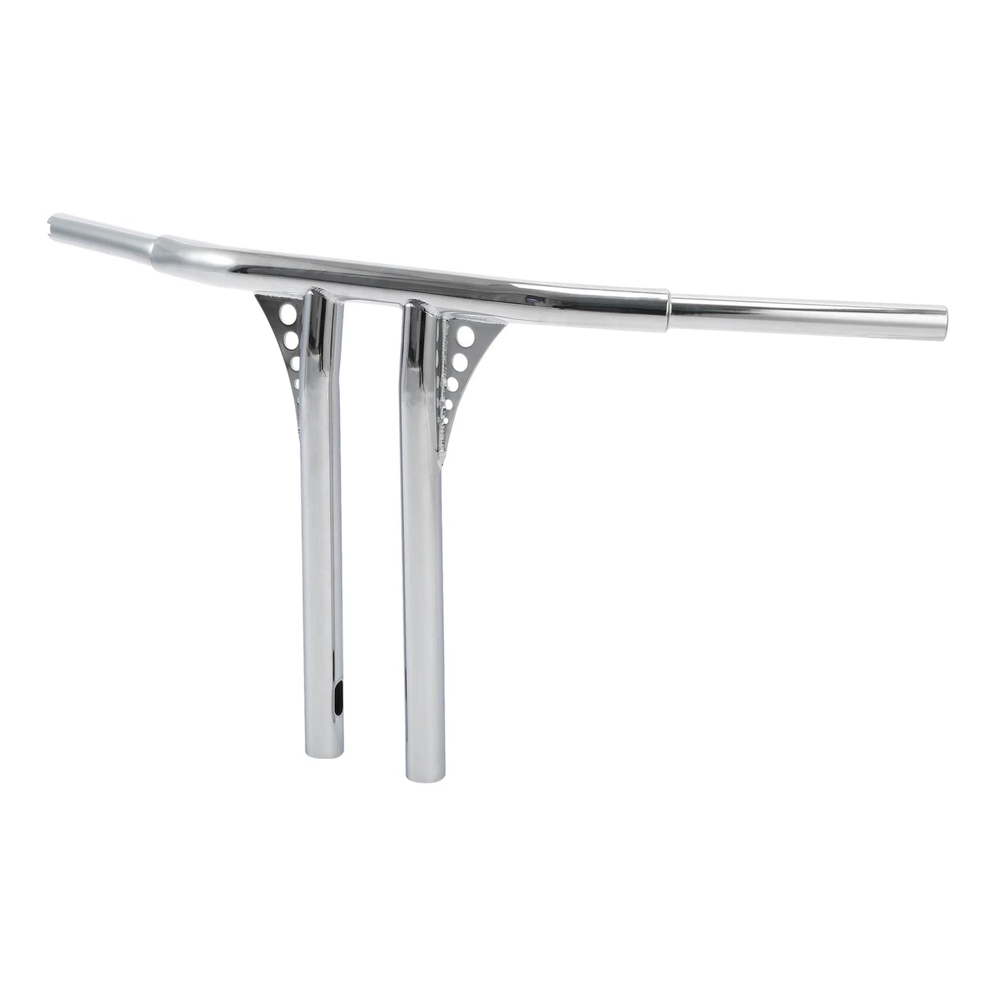 Chrome Rise 1-1/4 T-Bar Handlebar for Harley Road King Softail Deluxe