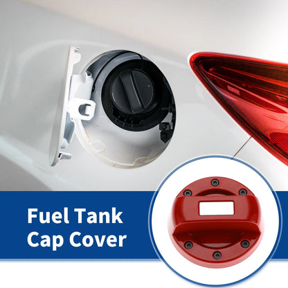 Red Gas Fuel Tank Cap Cover Trim Sticker for Suzuki Jimny (1998-2023)